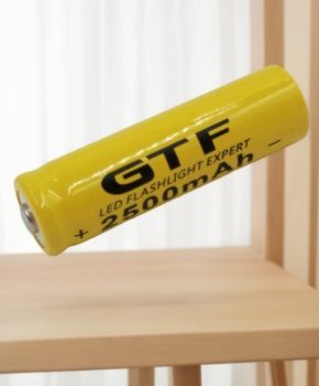 AA lithium battery GTF 14500 2500mah AA battery flashlight battery 3.7V lithium battery