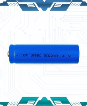 18650 3000mah 3.7V rechargeable lithium battery strong flashlight fan LED light battery