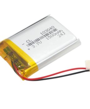 Polymer lithium battery 103040 3.7v1500mah toy beauty instrument light hand warmer power bank battery