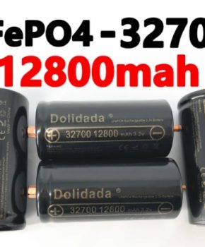 32700 Lithium Iron Phosphate 3.2v 12800mAh Full Capacity Solar Street Light Power Battery