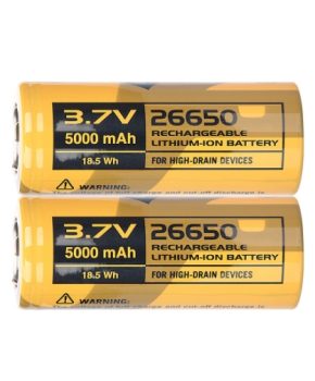 26650 lithium battery 5000mah high capacity 3.7V flashlight dedicated power battery